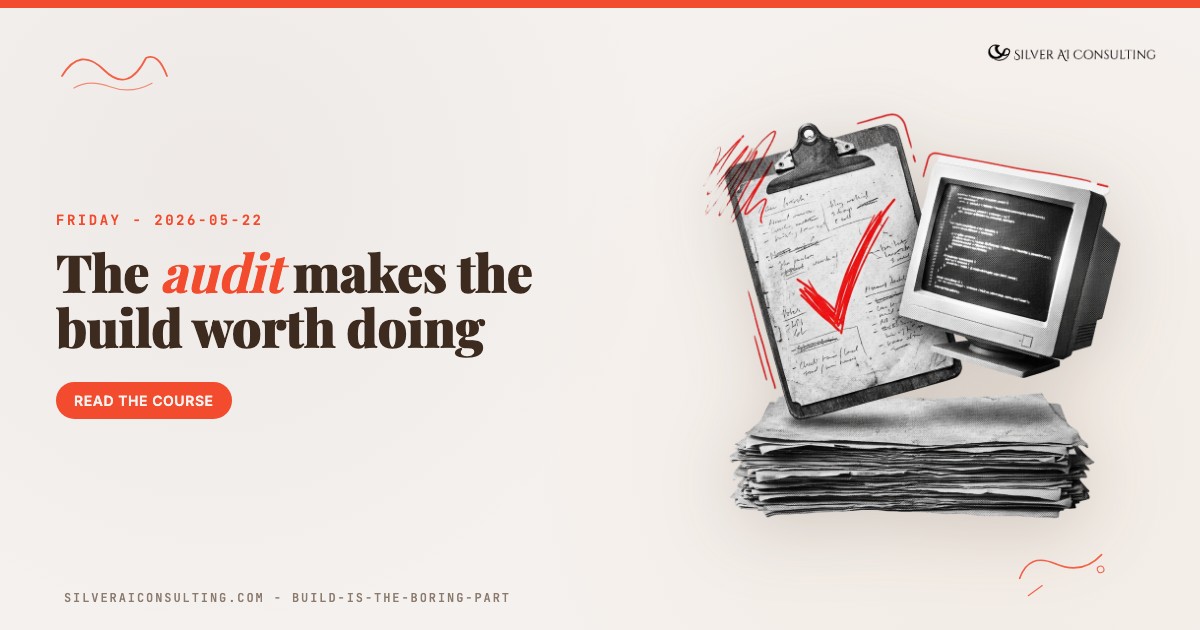 The build is the boring part
